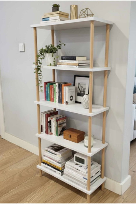 Hanah Home Estantería Blanca Pk261